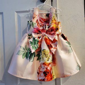 satin dress for girl